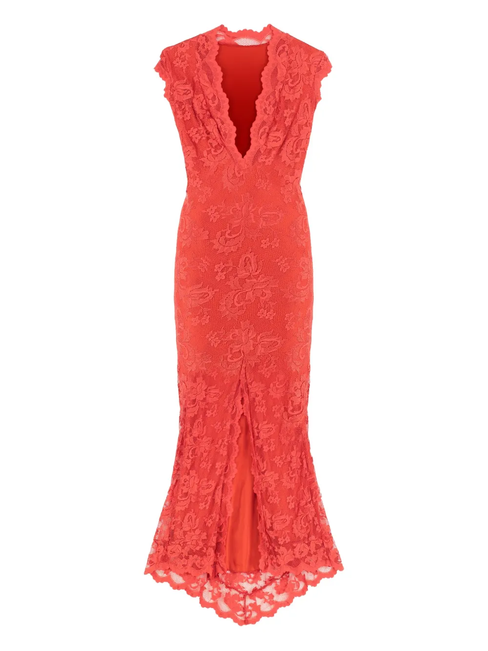 

Макси-платье Mora из кружева Balensi, красный