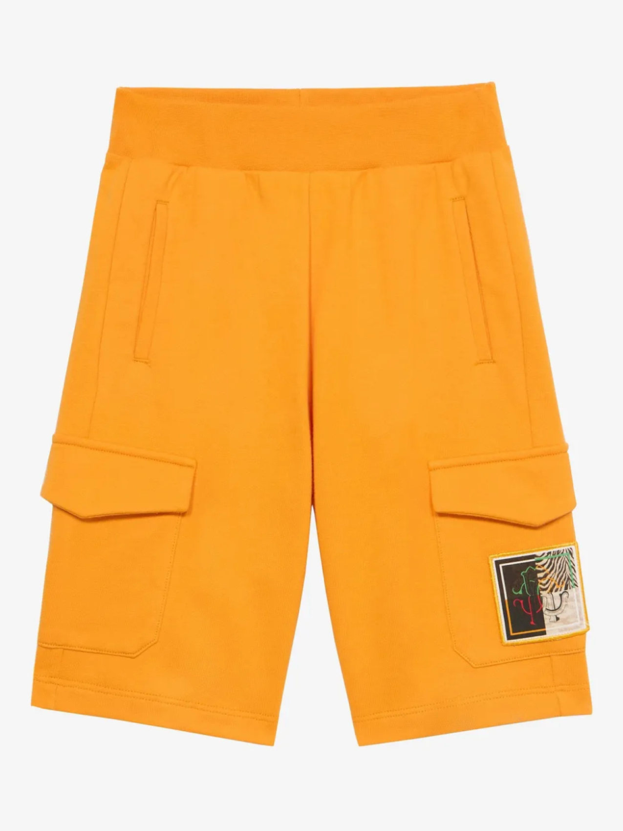 

Спортивные шорты Roberto Cavalli Junior с вышитым логотипом, оранжевый