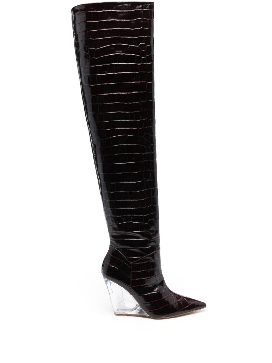 Stuart Weitzman ботфорты Nina 100, красный