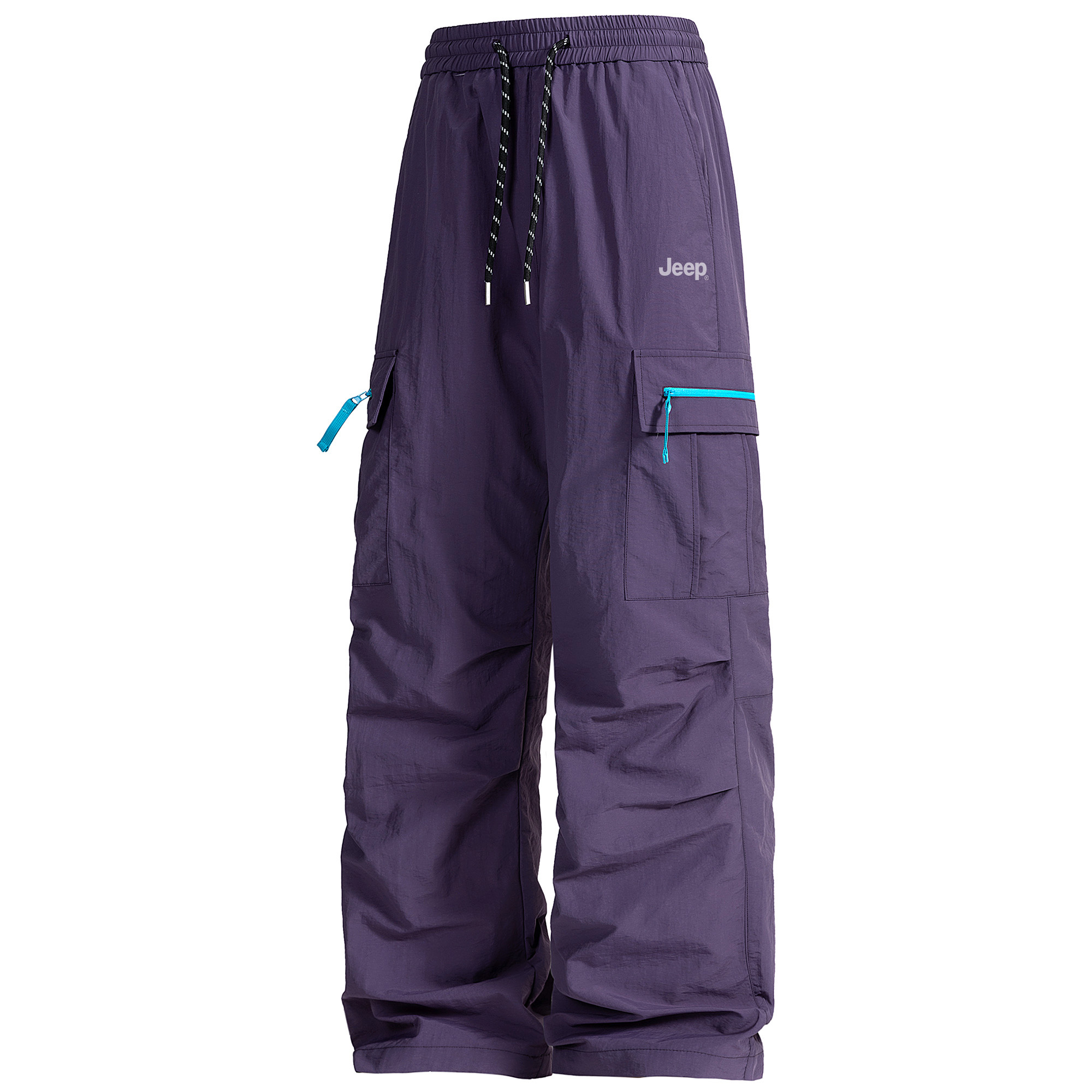 

Брюки-ветровка Outdoor Commute Unisex Moderate Straight Fit Jeep, wilderness фиолетовый