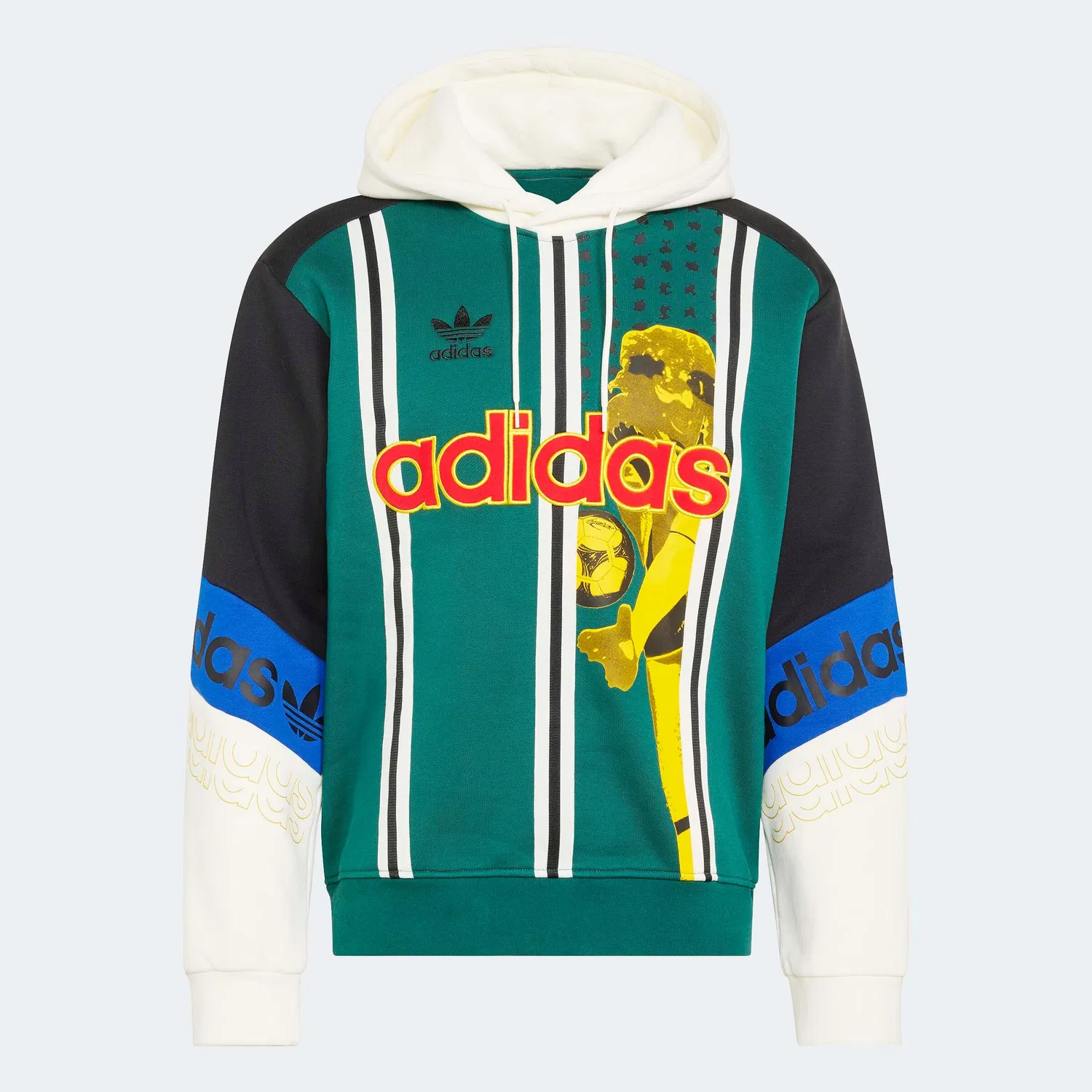 Толстовка Adidas Originals зеленого цвета