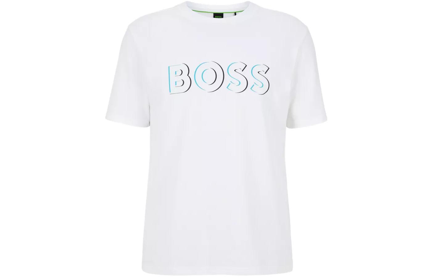 

Футболка мужская белая HUGO BOSS