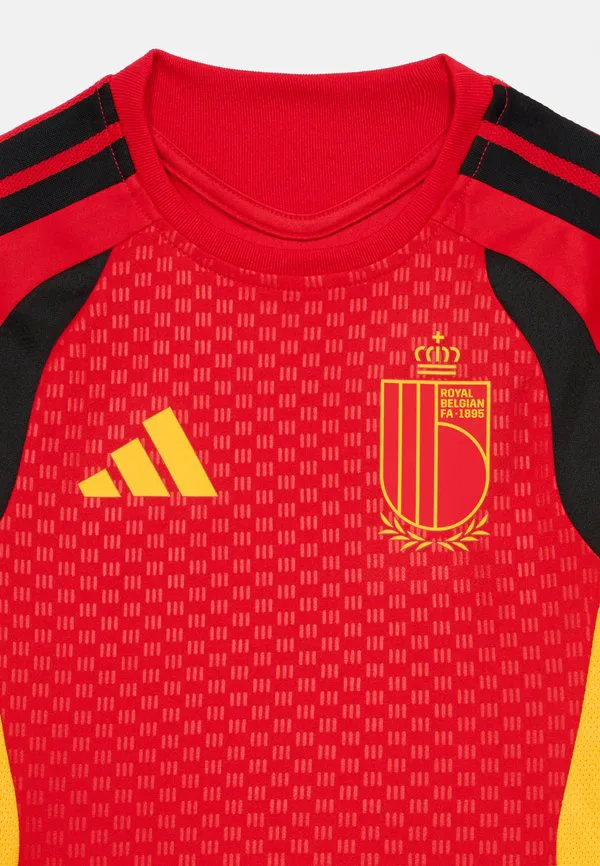 Бельгия rbfa тренировка молодежная спортивная футболка унисекс Adidas Performance, Red — фото 3
