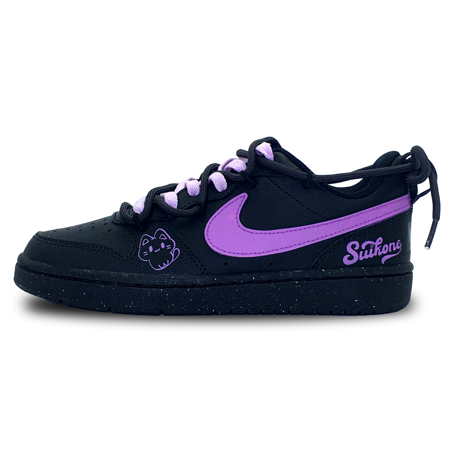 

Детские скейтерские кроссовки Court Borough для младших школьников Nike, фиолетовый