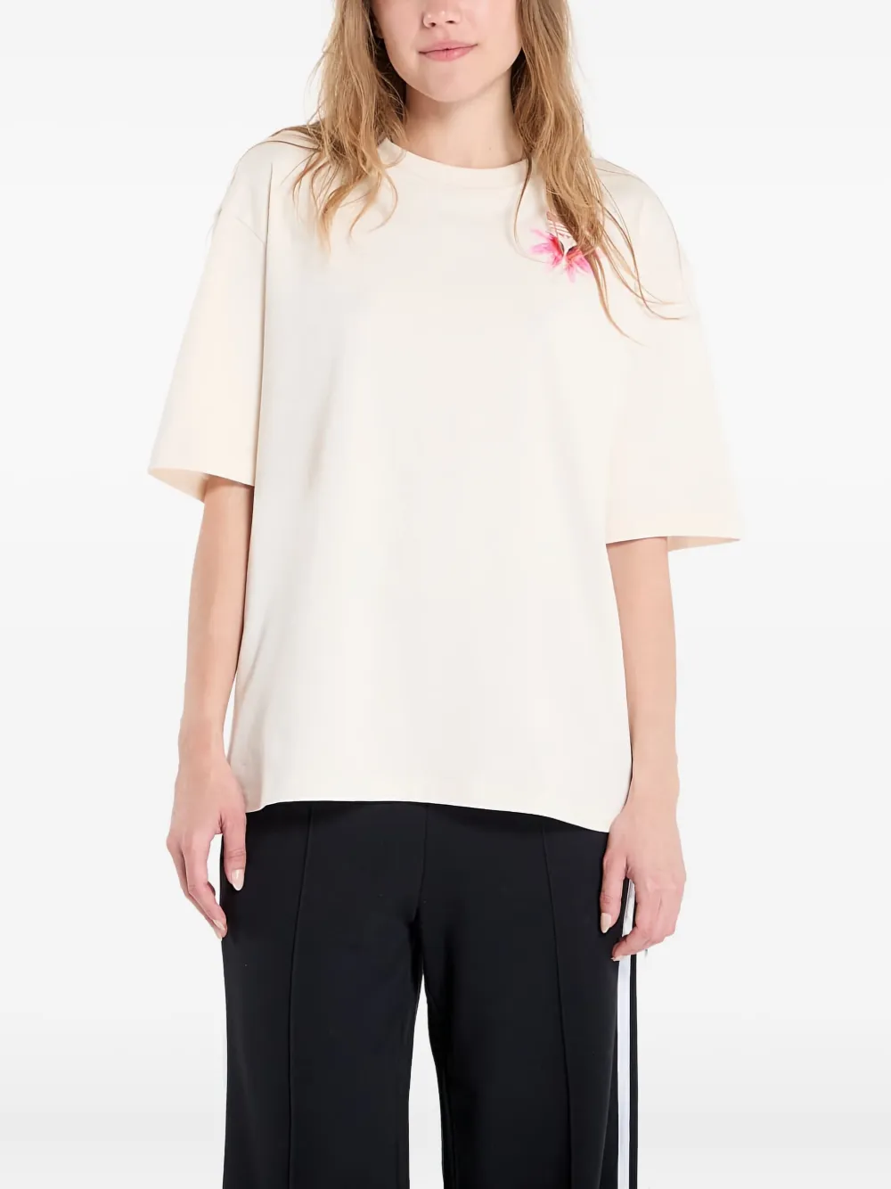 

Футболка Summer Glow Adidas, бежевый