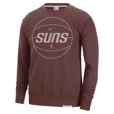 

Толстовка Nike Phoenix Suns Standard Issue, цвет Dark Pony/Pale Ivory/Diffused Taupe