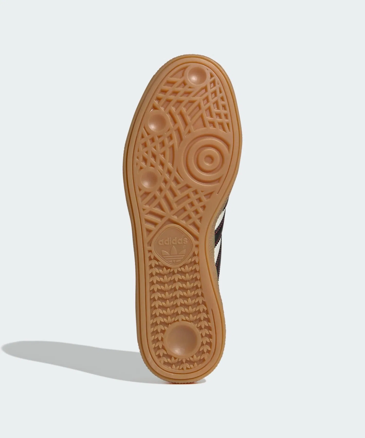 Унисекс кроссовки из натуральной кожи Handball Spezial adidas Originals белые — фото 3