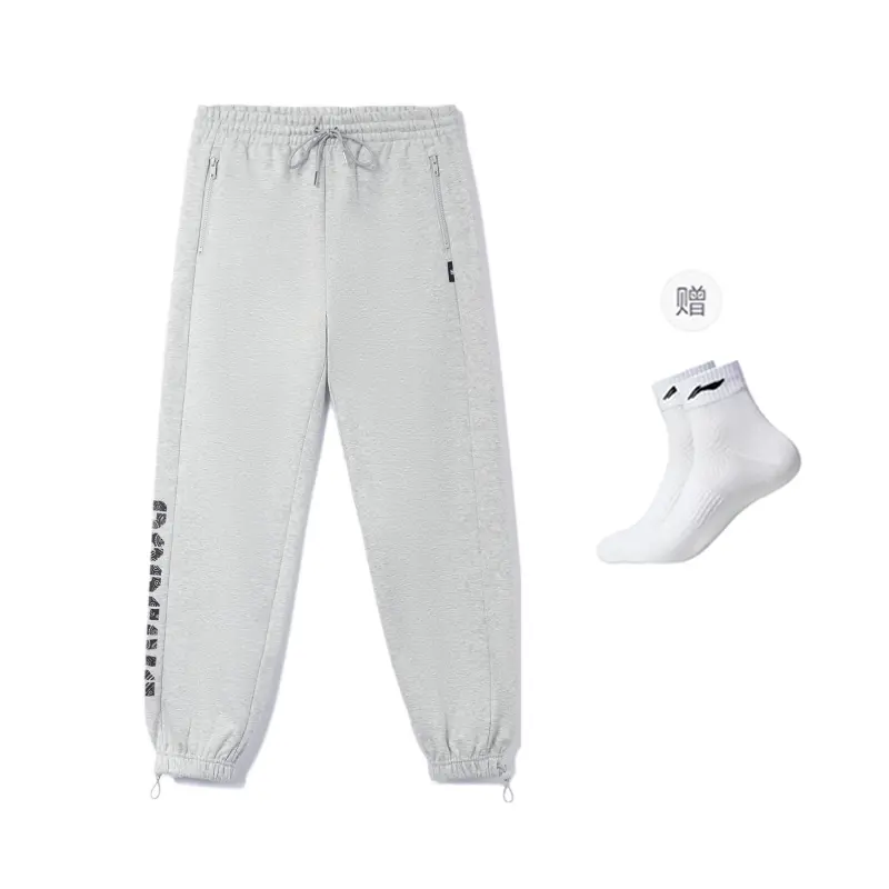 

Мужские вязаные спортивные штаны LiNing, серый