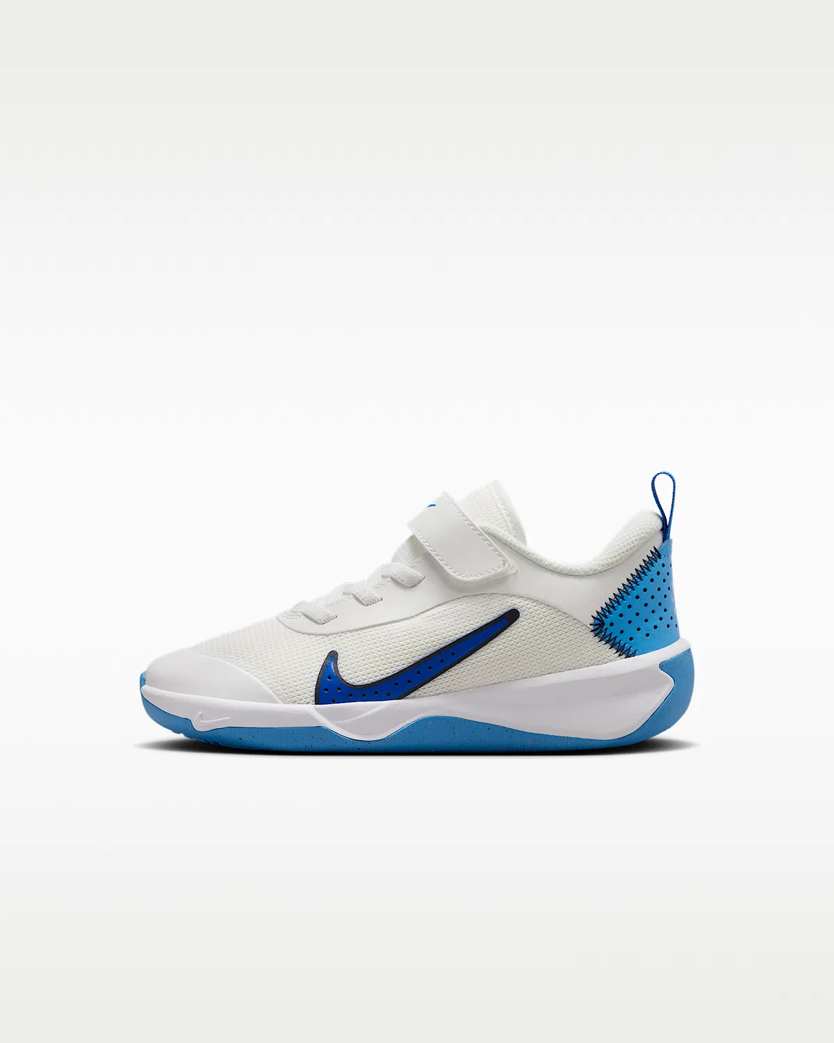 Детские кроссовки Nike Omni Multi-Court, Summit White/Midnight Navy/University Blue/Game Royal
