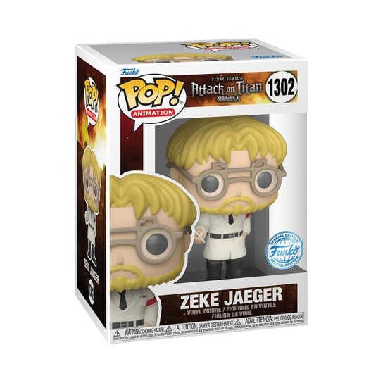 

Funko POP! Анимация, коллекционная фигурка, Атака титанов, Зик Джагер
