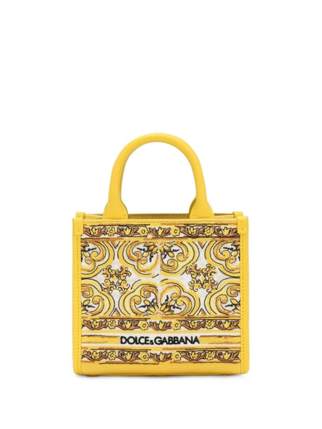 

Dolce & Gabbana сумка-тоут DG Daily размера мини, желтый