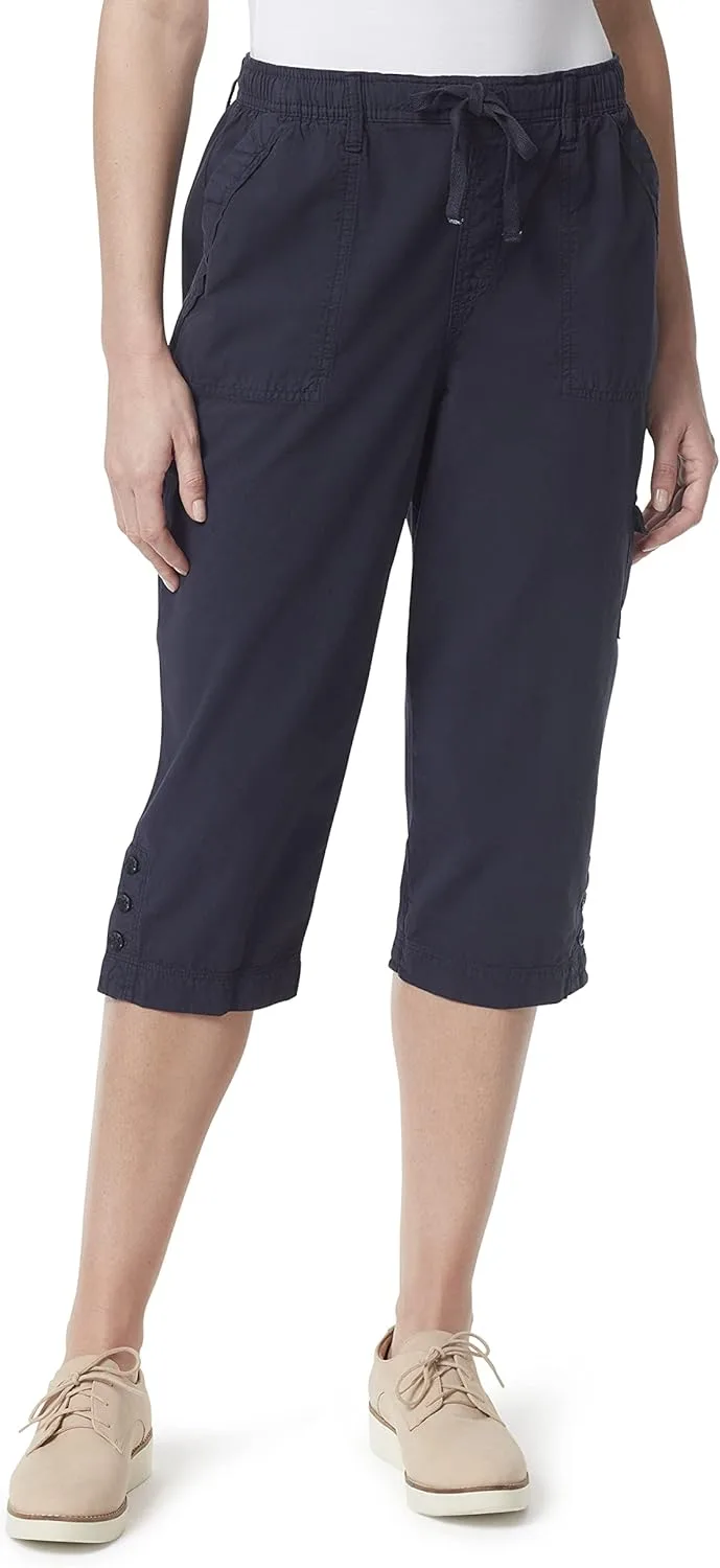 

Женские капри Ilona от Gloria Vanderbilt с пуговицами