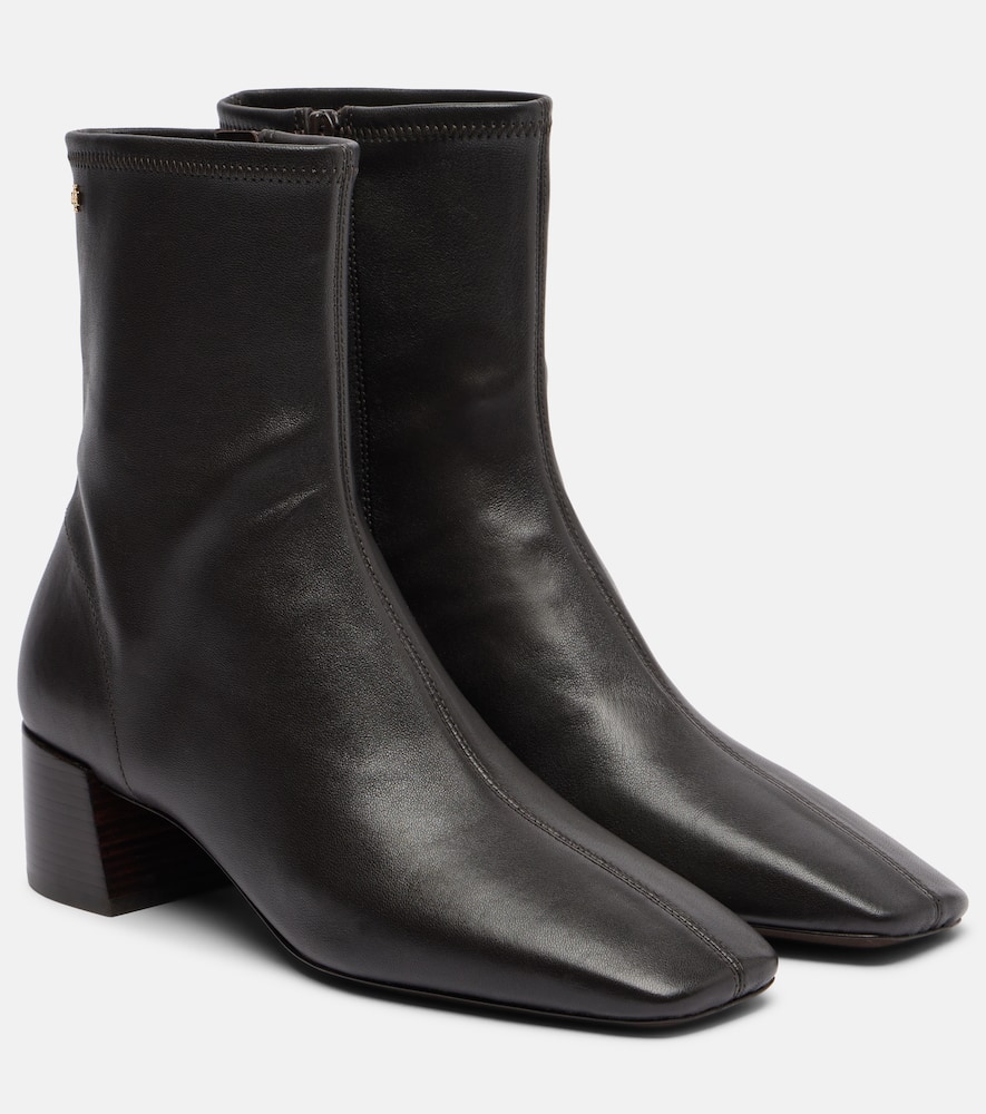 Ботинки chelsea из эластичной кожи Tory Burch, Cocoa