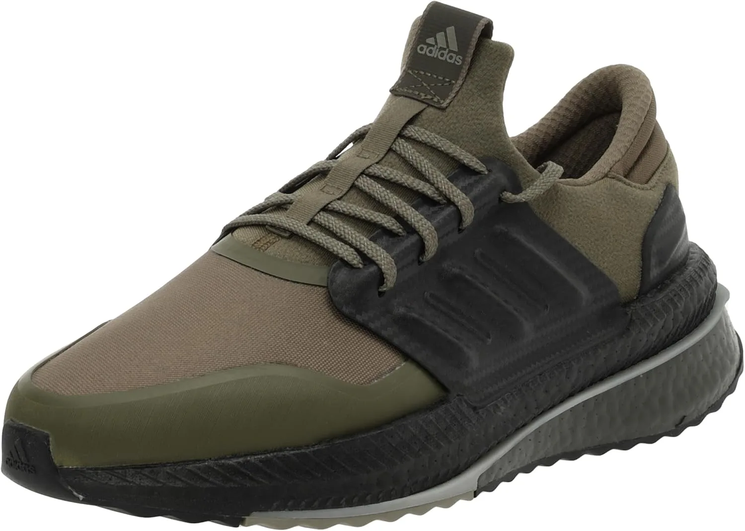 Кроссовки для бега Adidas Sportswear X_PLR Boost, унисекс, серебряный/оливковый