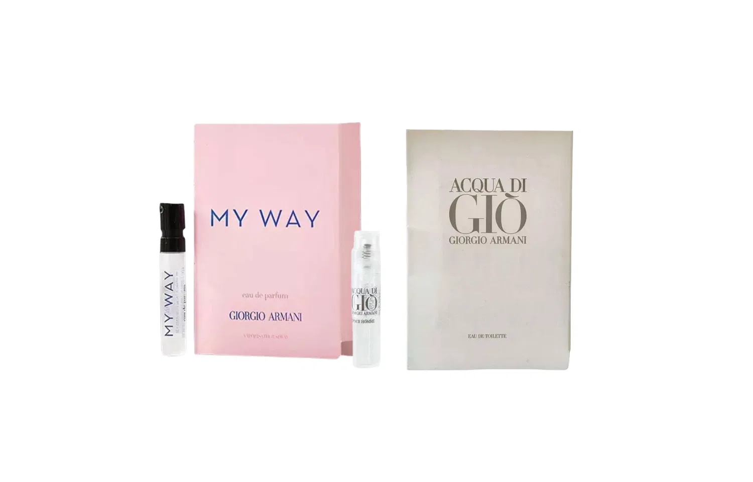 Набор пробников парфюма Giorgio Armani Limitless Self и Affection Men
