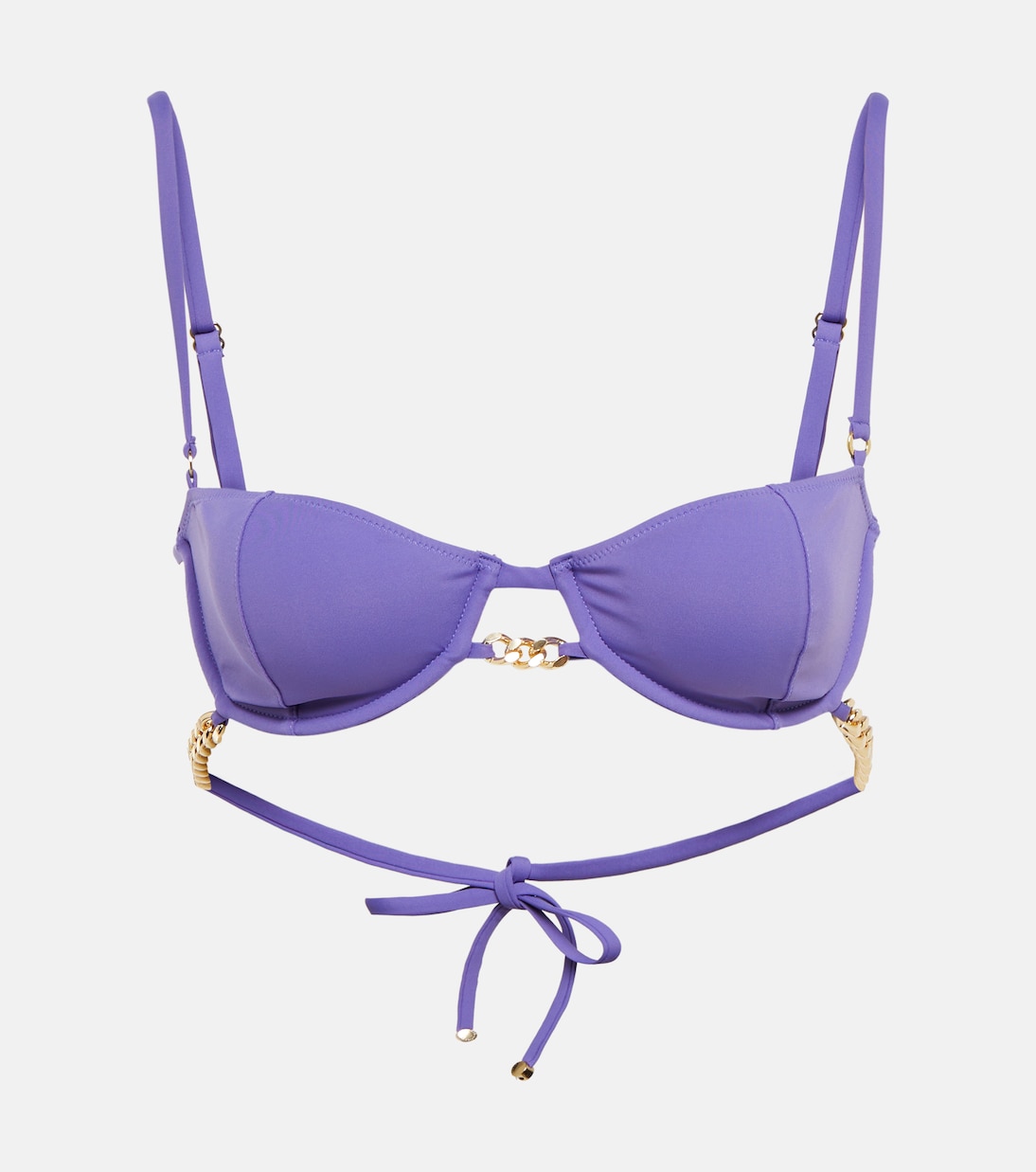 

Верх бикини с цепочкой Stella McCartney, Violet