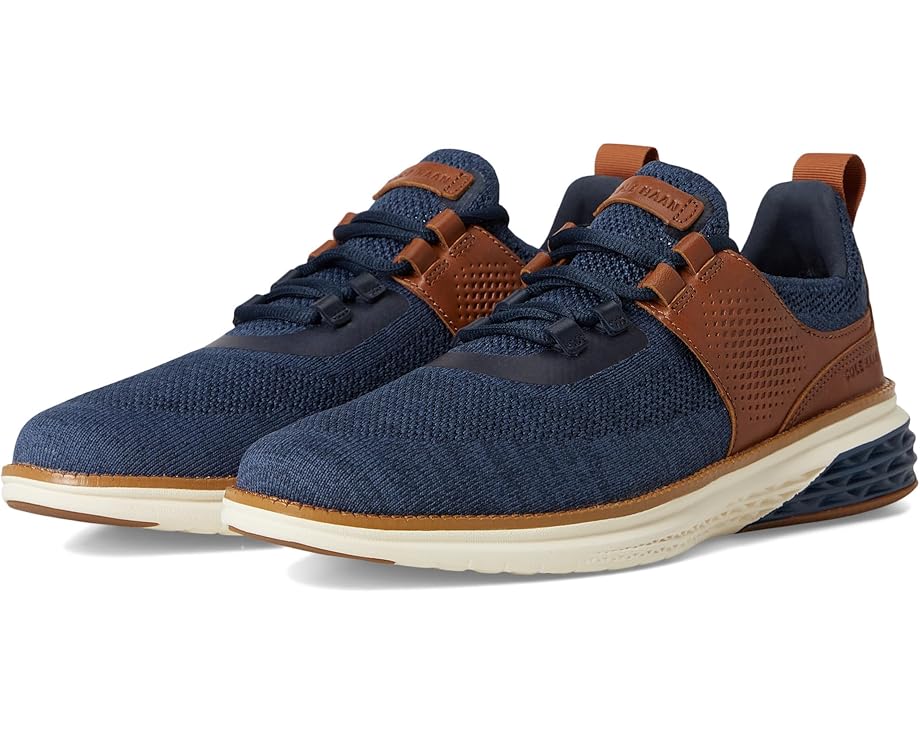 

Кроссовки Cole Haan Grand Hurrion Sneakers, цвет Navy/British Tan/Ivory