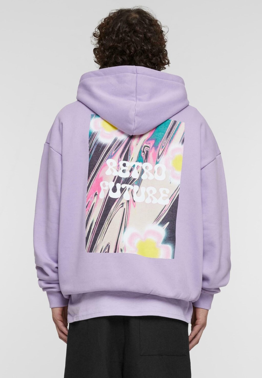 

Толстовка Blurry Blossom Lost Youth, цвет lilac