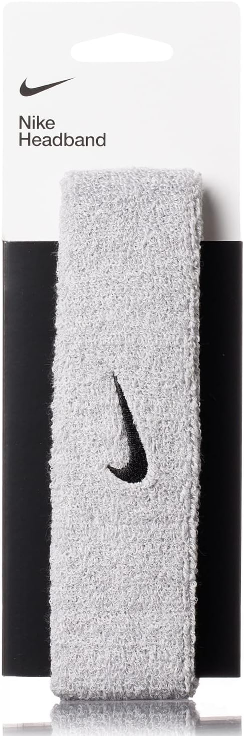 

Повязка на голову Nike Swoosh BN2091, True Gray Heather/Black