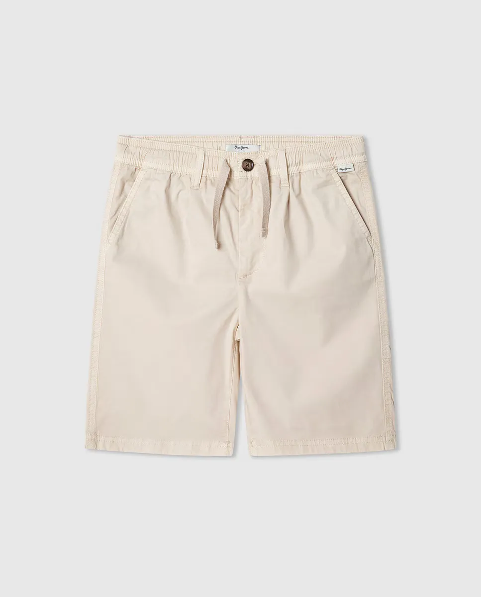 

Junior Расслабленные шорты для мальчиков Poplin Smart Pepe Jeans, цвет Crema