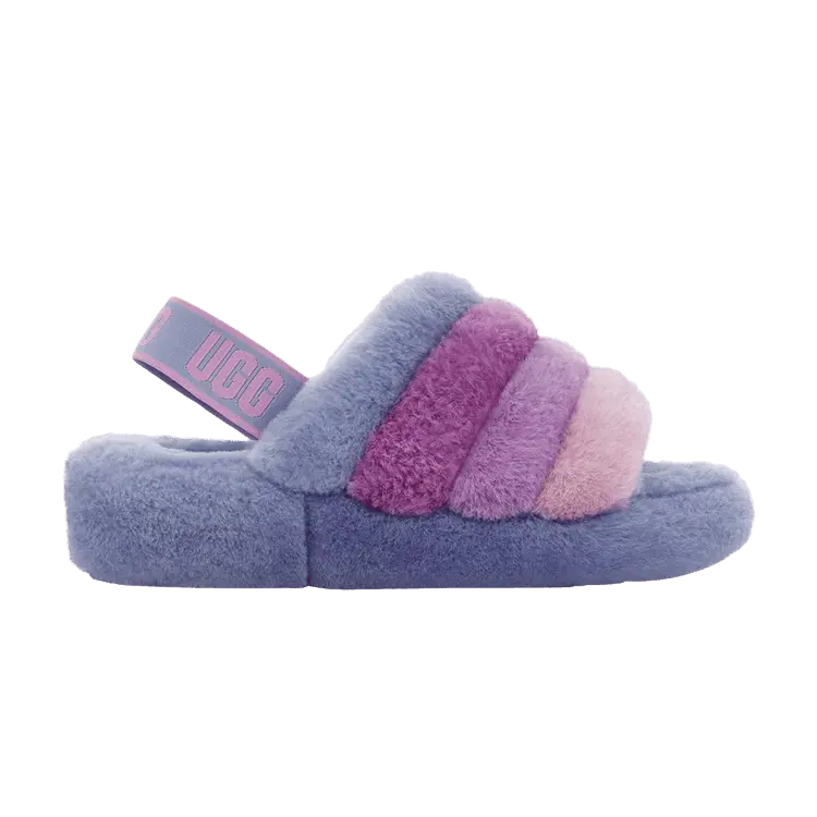 

Кроссовки UGG Wmns Fluff Yeah Slide Cornflower Gradient, синий