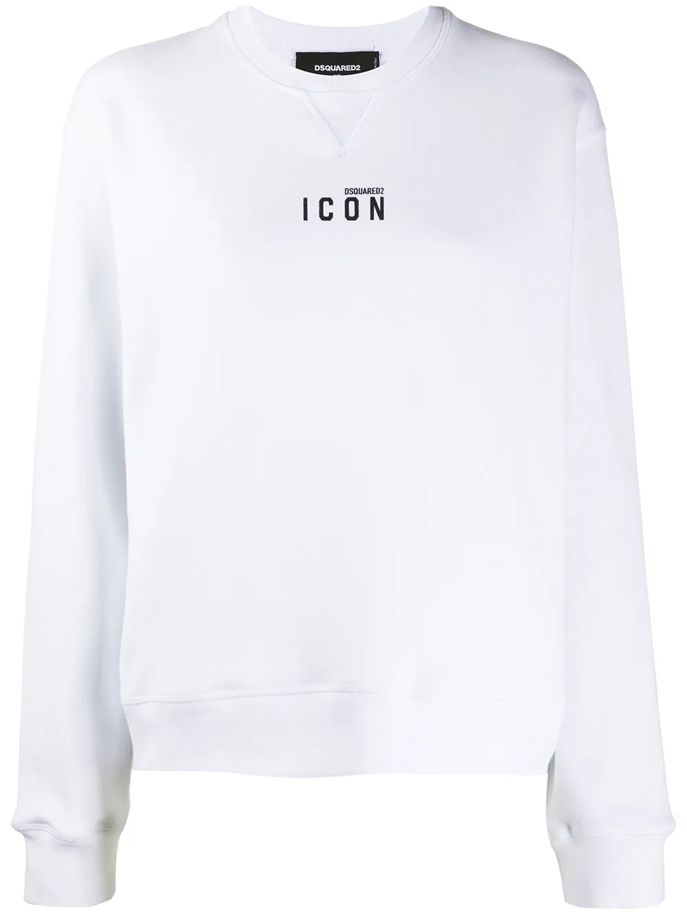

Толстовка Icon с принтом DSQUARED2, белый