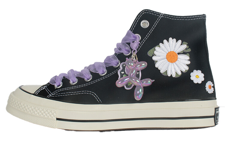 

Кеды Converse 1970s Canvas Shoes Unisex High-Top Black White