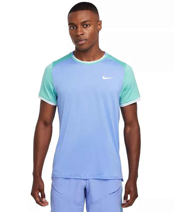 

Мужская теннисная футболка Advantage Dri-FIT с логотипом Nike, синий