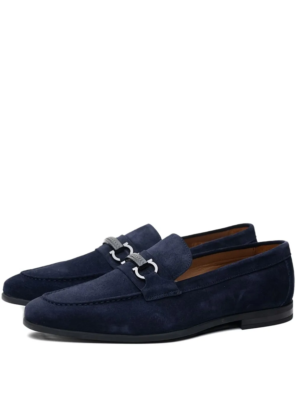 

Лоферы с подковой Poche Paris, синий