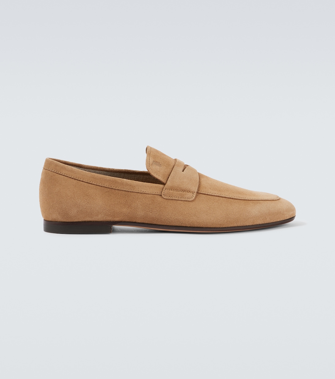 

Замшевые пенни-лоферы Tod's, Biscotto