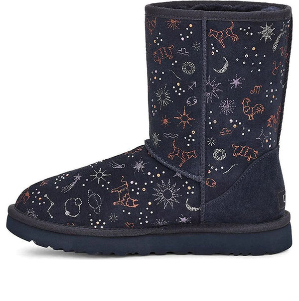 Ботинки зимние UGG Classic Zodiac, синий