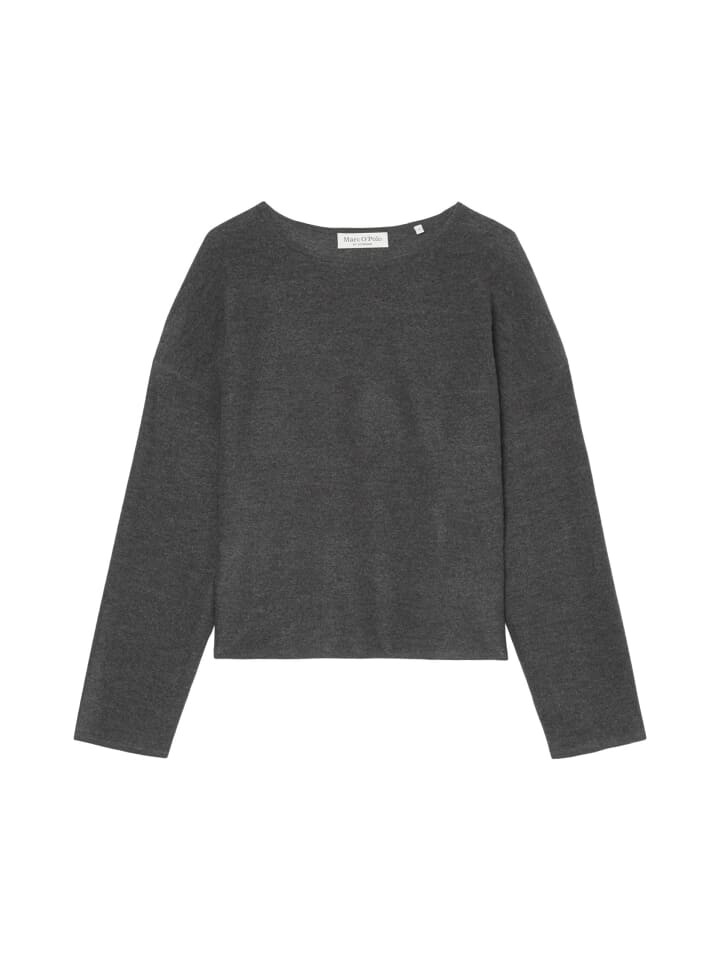 

Пуловер Marc O'Polo loose, цвет deep grey melange