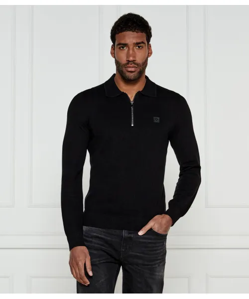 

Каменный свитер Regular fit Hugo, черный