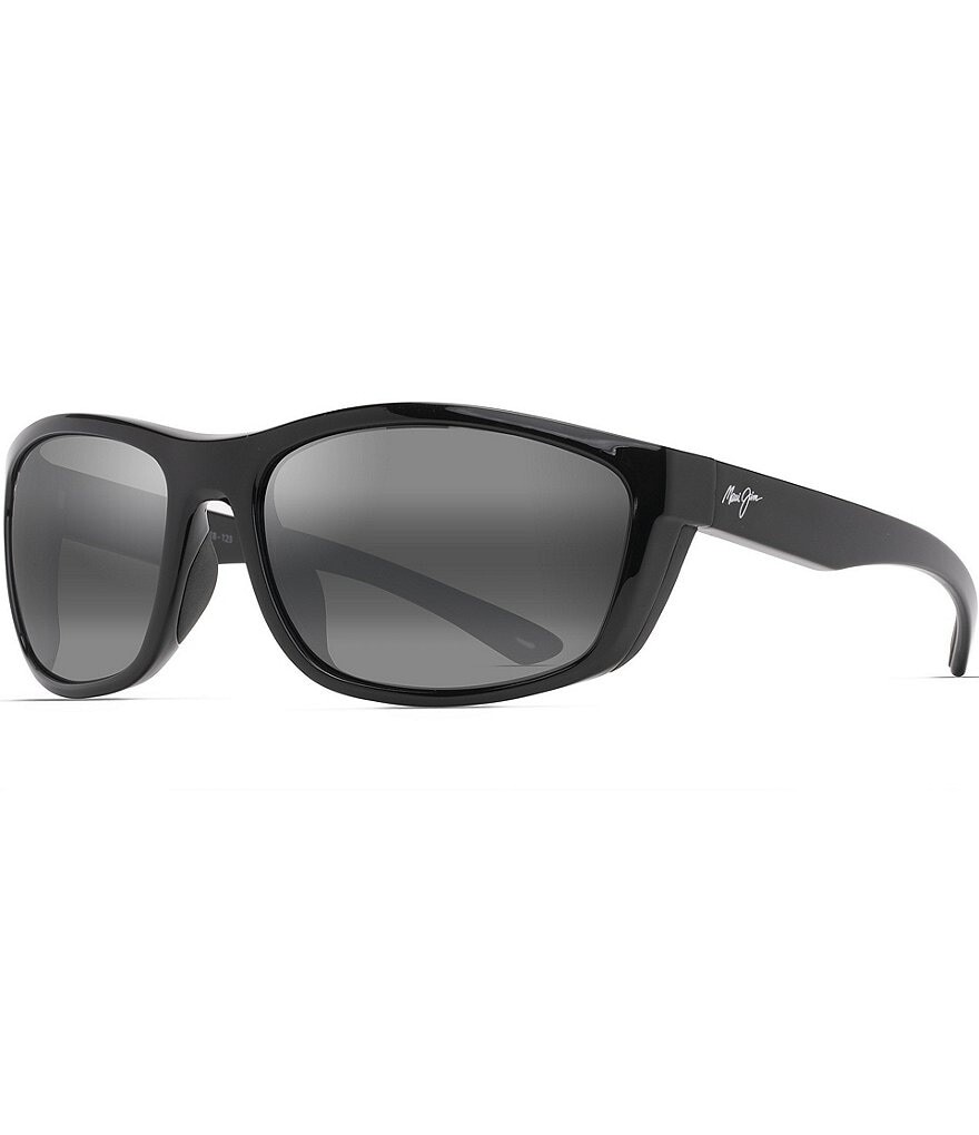

Солнцезащитные очки унисекс Maui Jim Nuu Landing PolarizedPlus2 с запахом 62 мм, черный