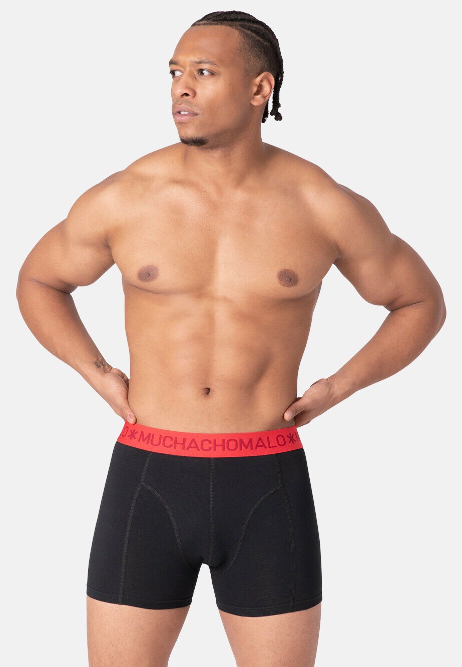 

Брюки 3-PACK SOLID MUCHACHOMALO, черный