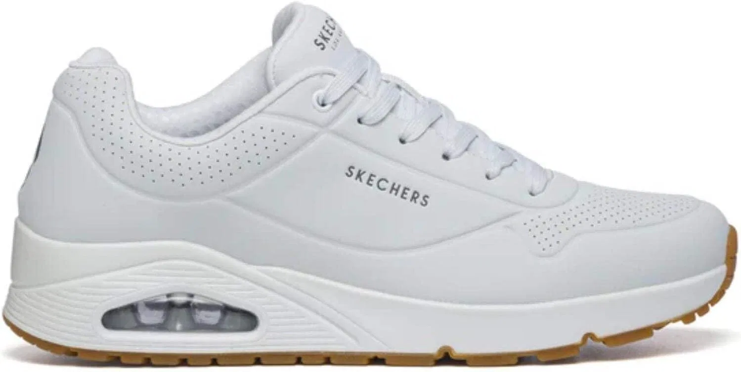 Мужские кроссовки Skechers UNO FASTIME 237016, оливковый цвет — фото 3