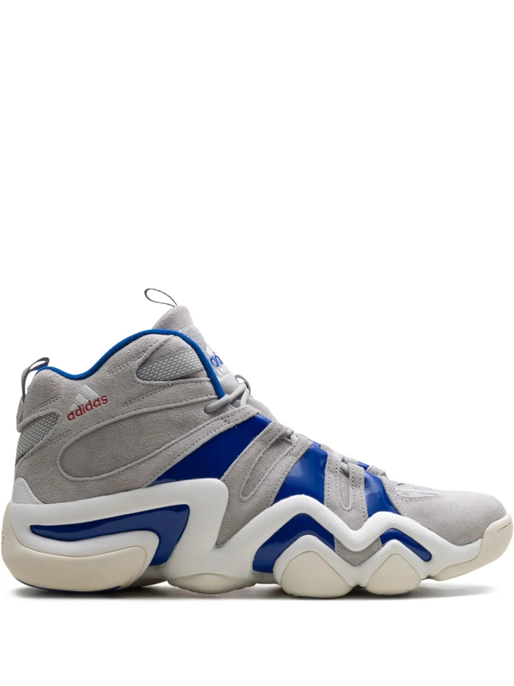 

Кроссовки Crazy 8 Los Angeles Dodgers Grey/Royal Blue-Footwear White adidas, серый