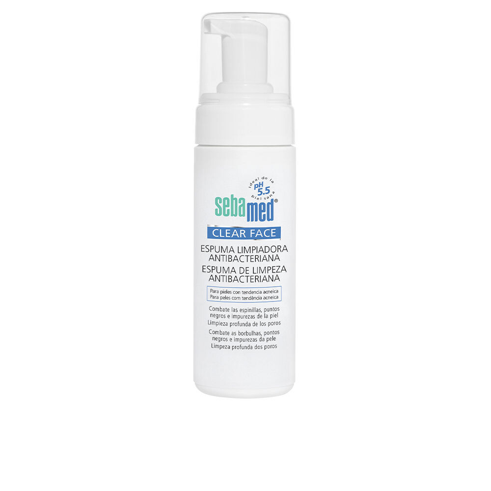 

Очищающая пенка для лица Clear face espuma limpiadora antibacteriana Sebamed, 150 мл