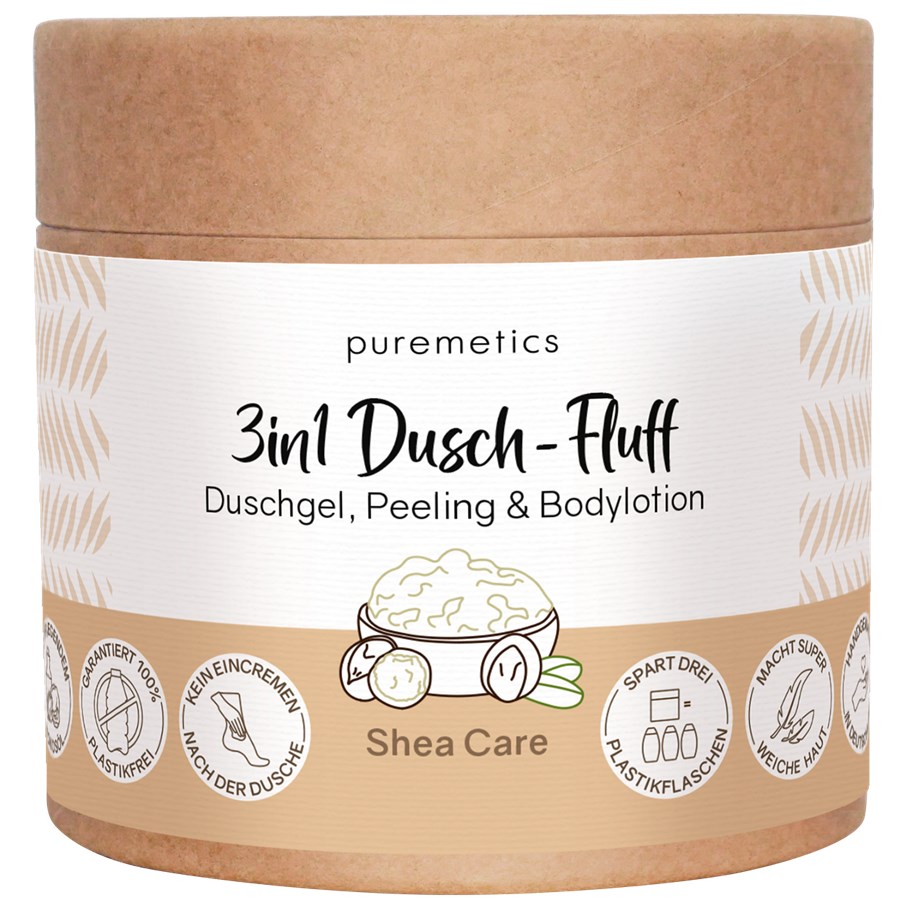 

Скраб для тела dusch-fluff shea care Puremetics, вес 300 гр.