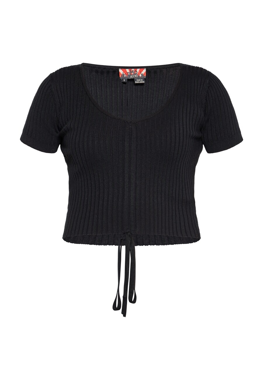 

Укороченный топ myMo ROCKS Top, черный