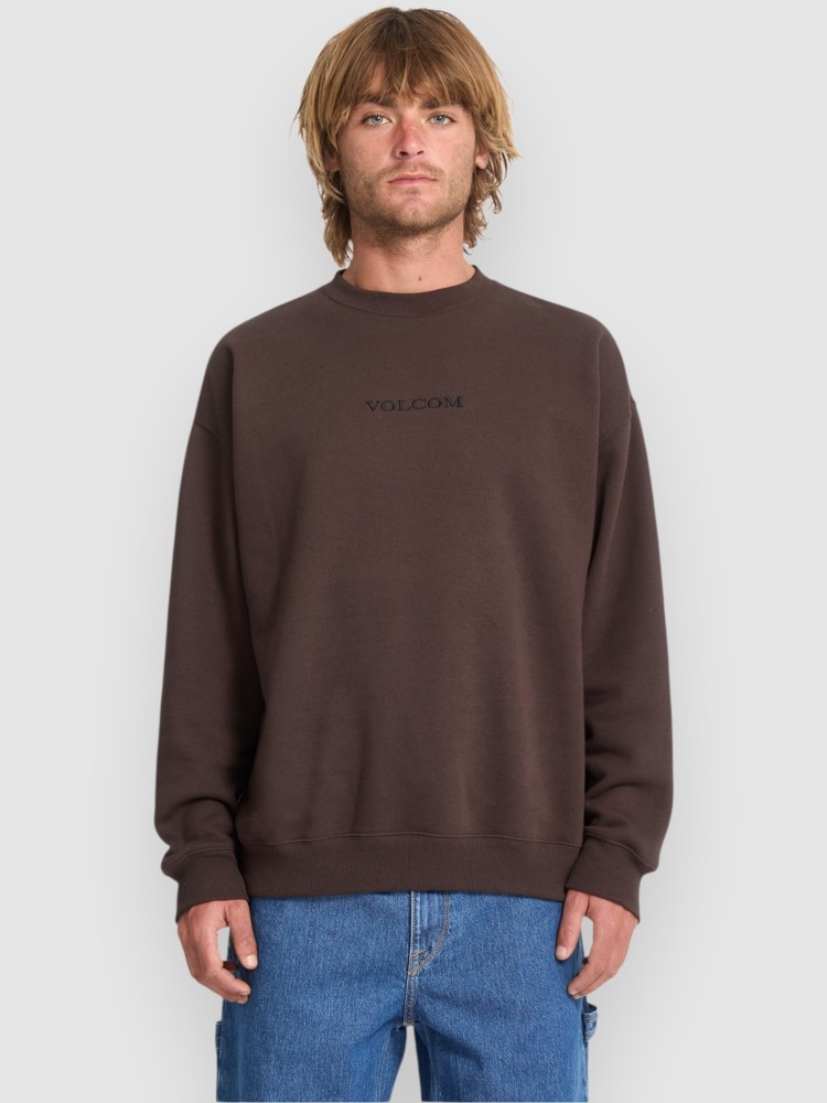 

Флисовый пуловер Volcom Stone Crew Fleece Pullover, cacao