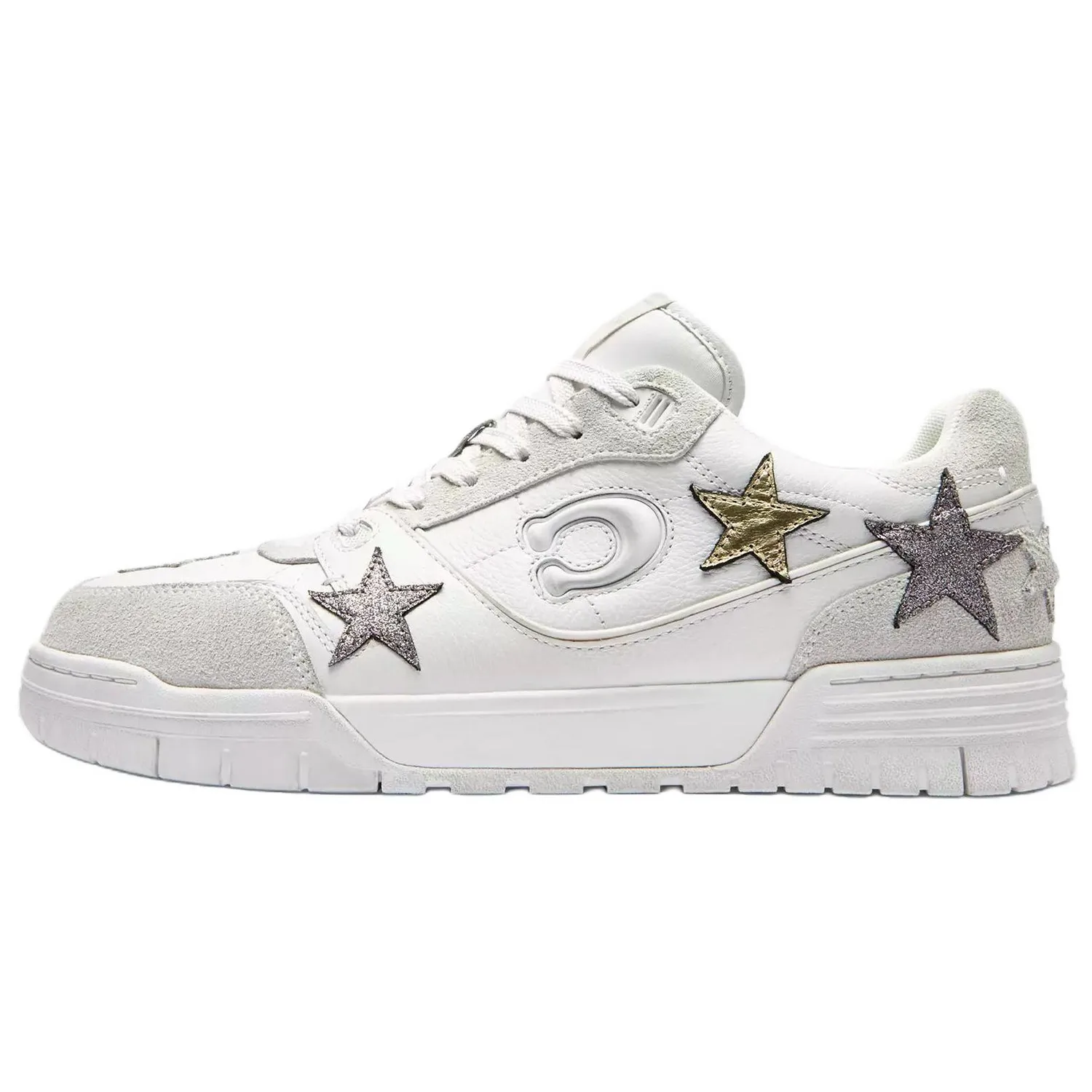 COACH Кроссовки Soho Low top Skateboard для мужчин белые