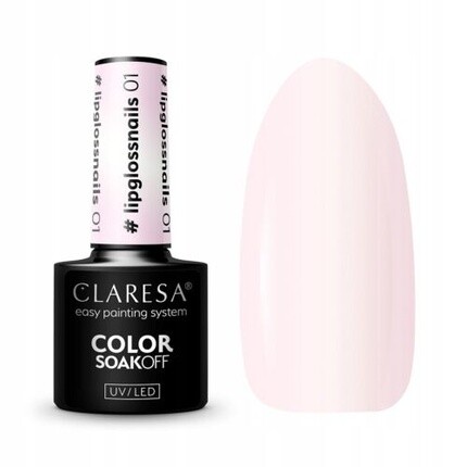 

CLARESA Гибридный лак для ногтей Lipglossnails 01