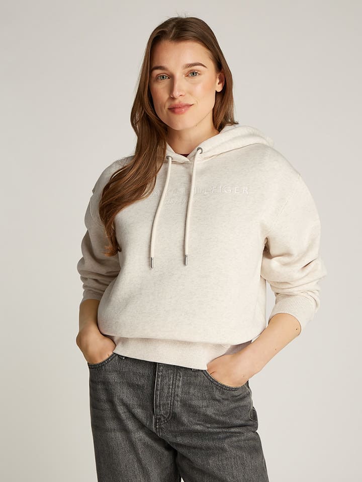 

Толстовка с капюшоном Tommy Hilfiger, кремовый