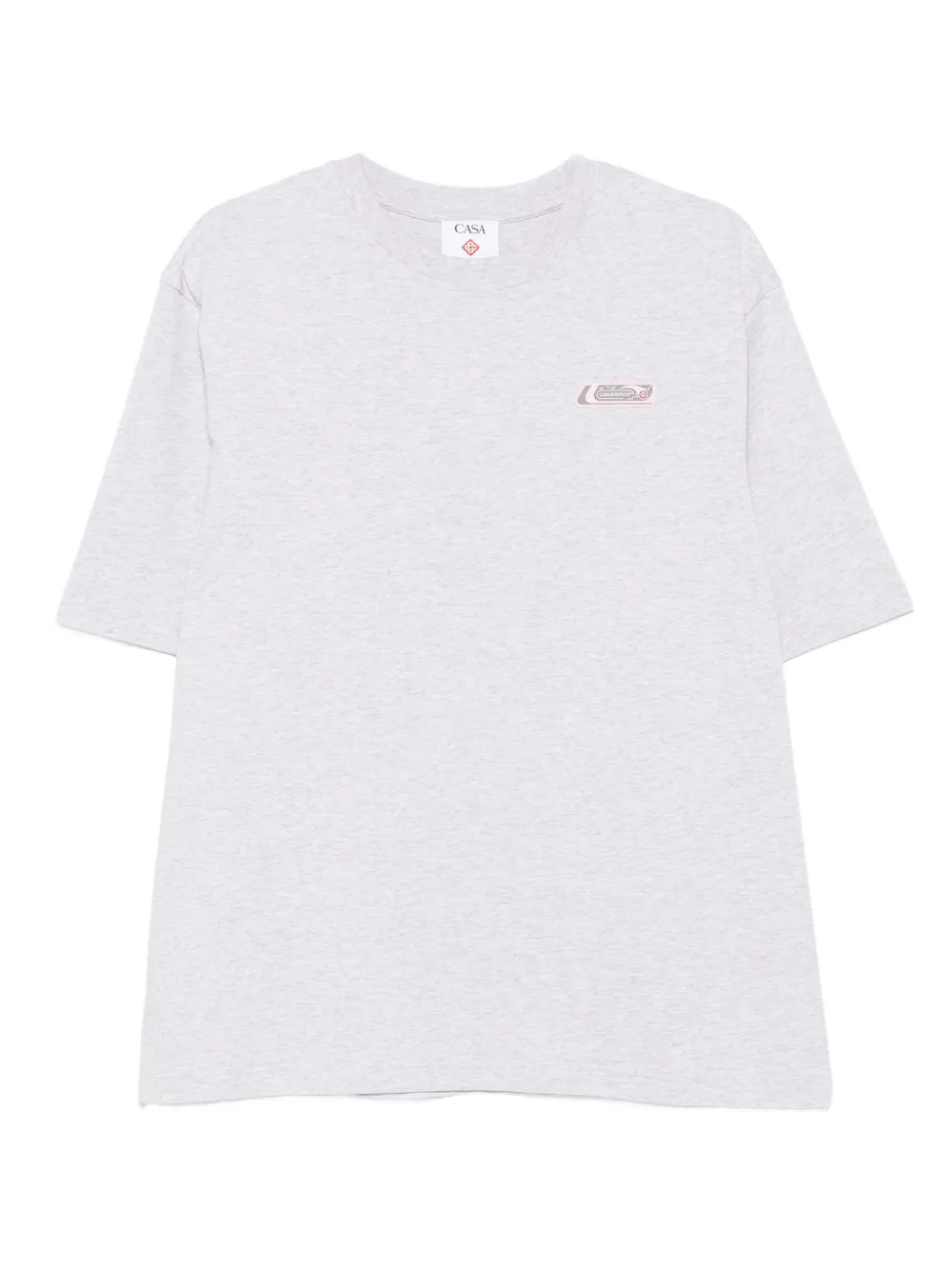 

Футболка с графичным принтом Casablanca, серый