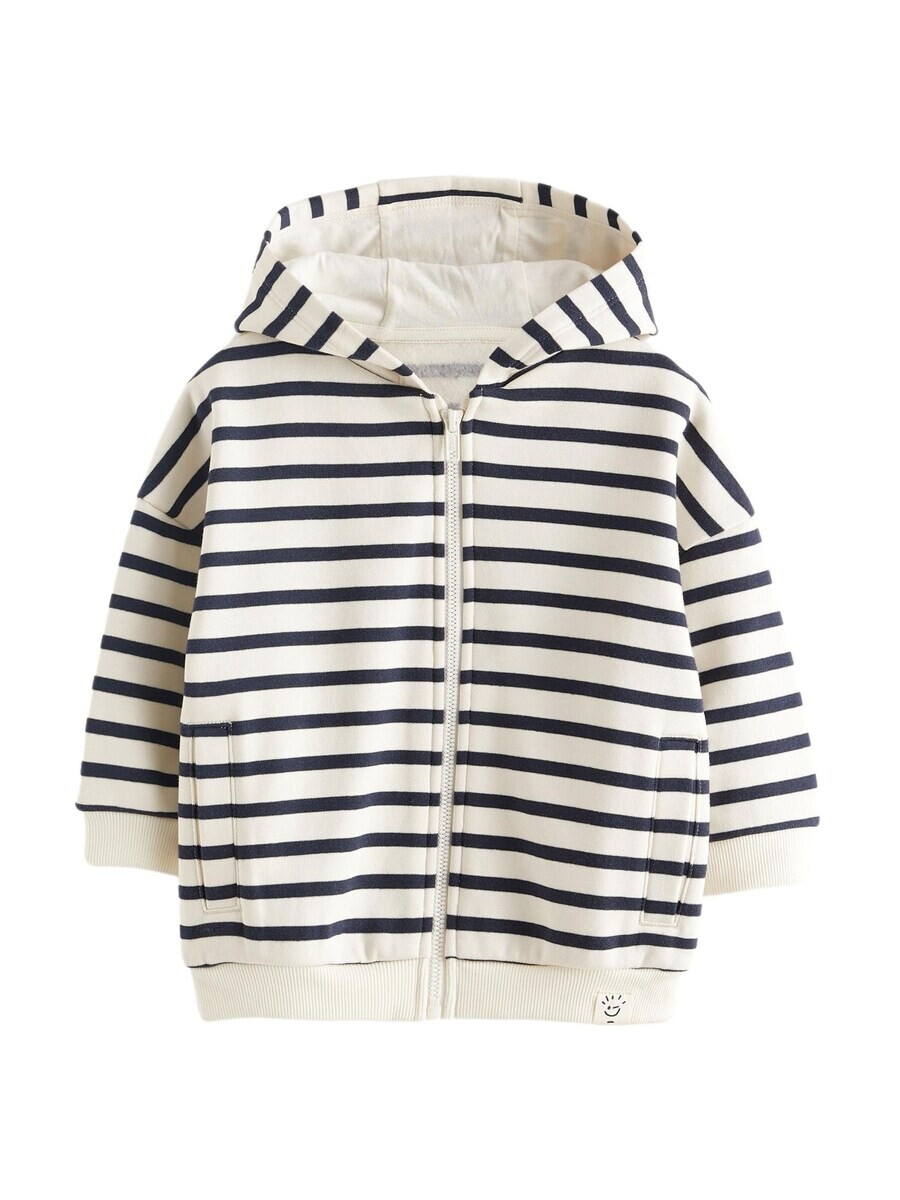 

Худи Next Zip-Up Hoodie, кремовый