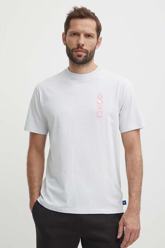 

Хлопковая футболка Puma, серый