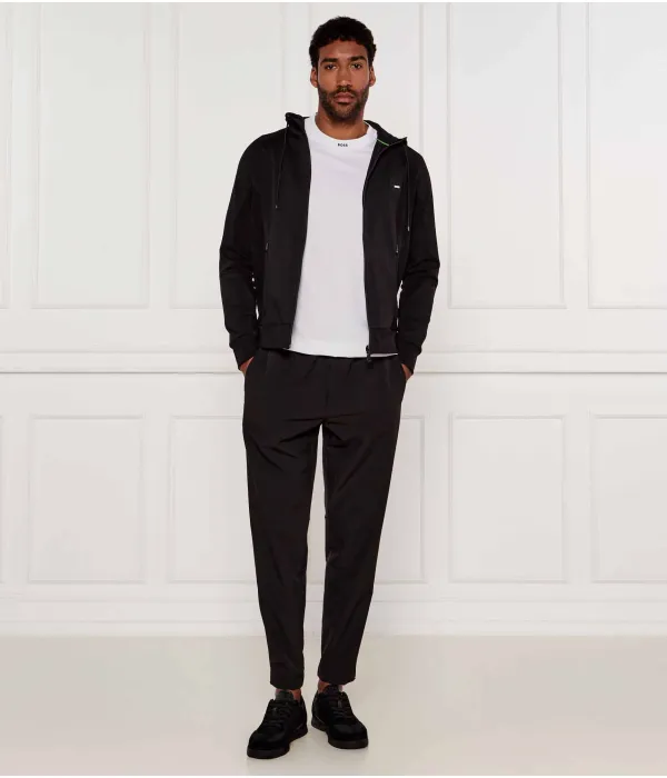 Брюки-Джоггеры t_flex Tapered fit Boss Green, черный — фото 2
