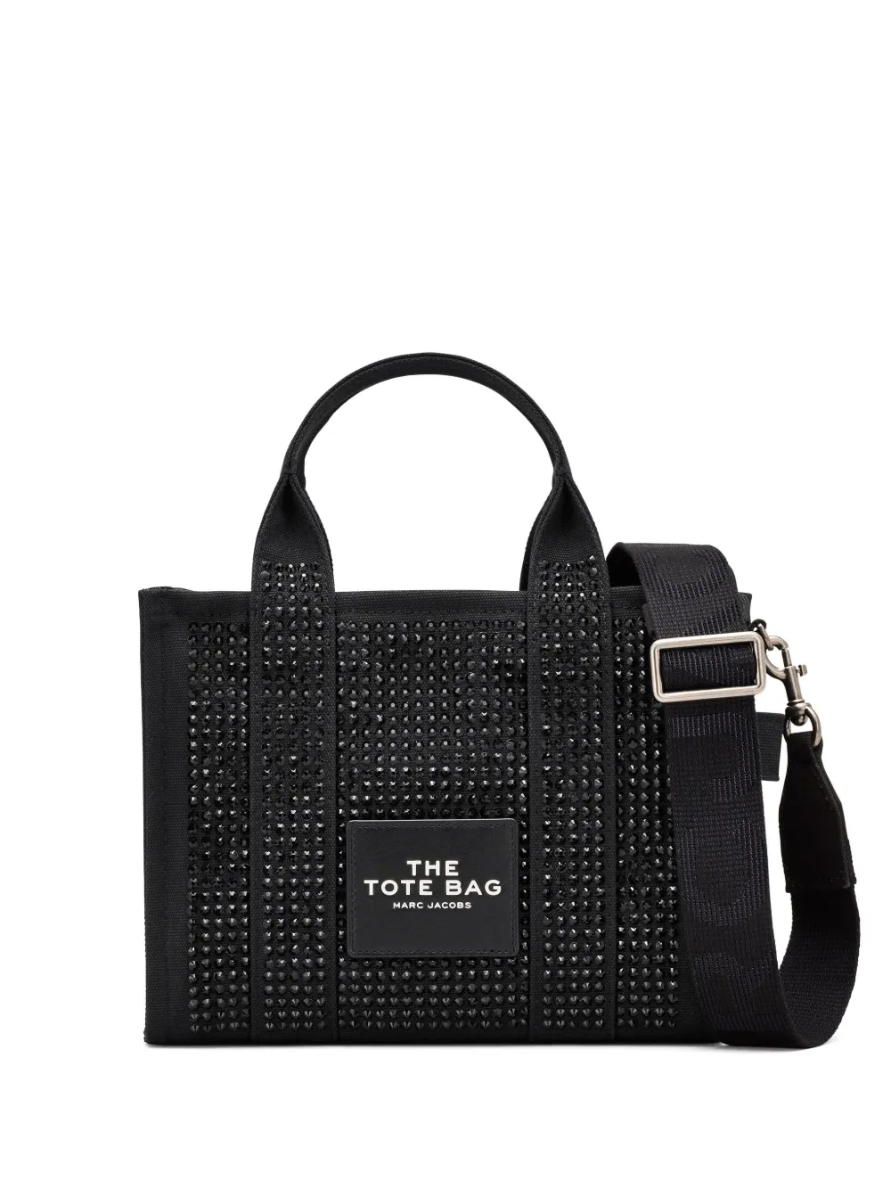 

Сумка The Mini Leather Tote MARC JACOBS, черный