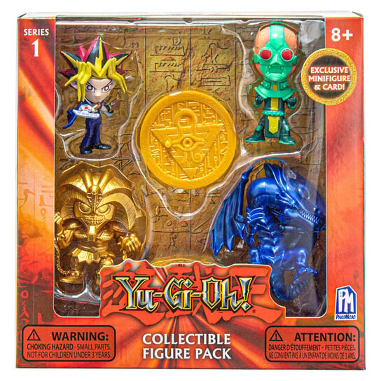 

Yu-Gi-Oh! Набор фигурок Yami Yugi Exodia Jinzo, коллекционная карточка PhatMojo